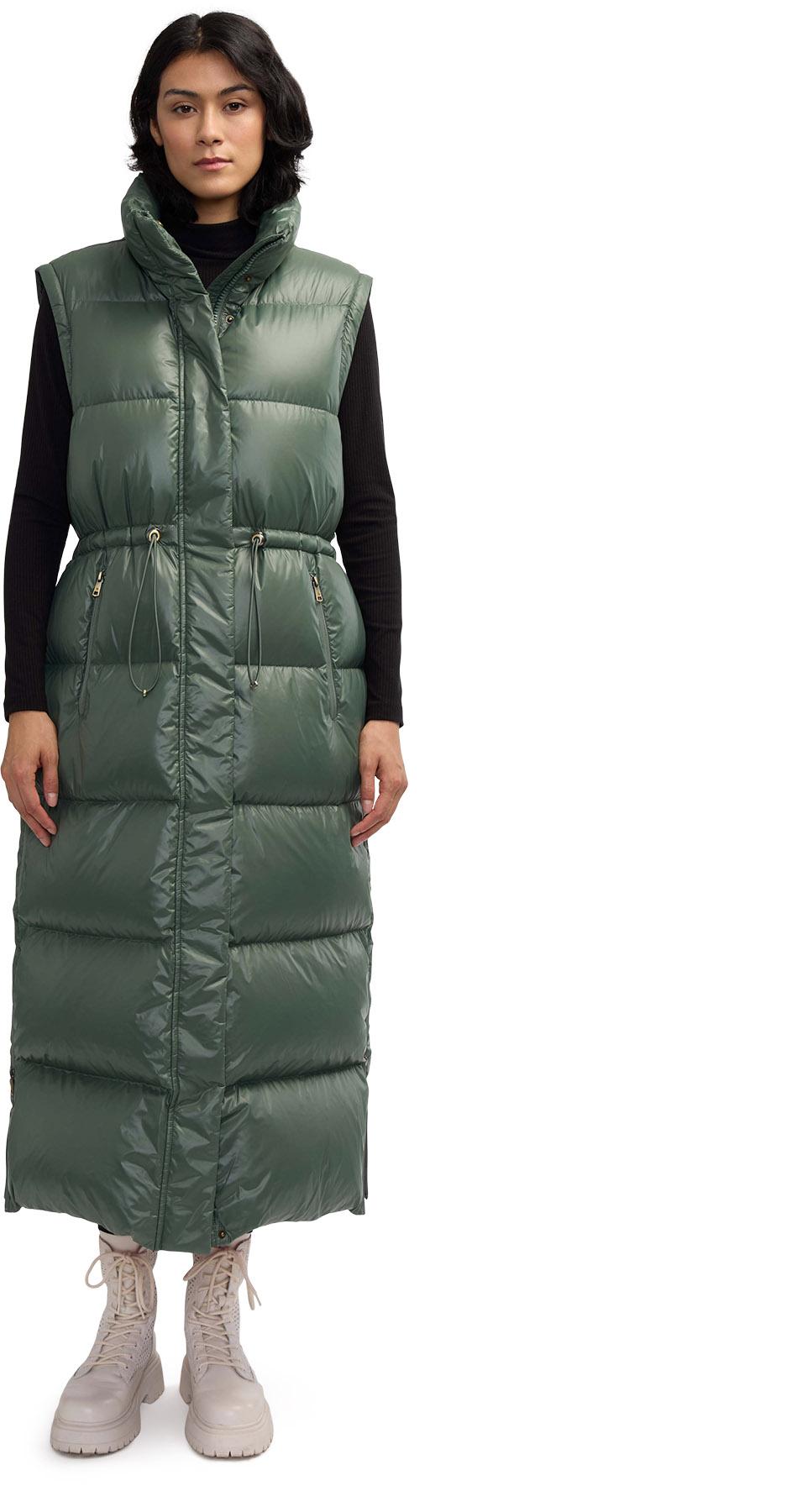 Product gallery image number 4 for product Kezia Long Quilted Puffer Jacket - Women's