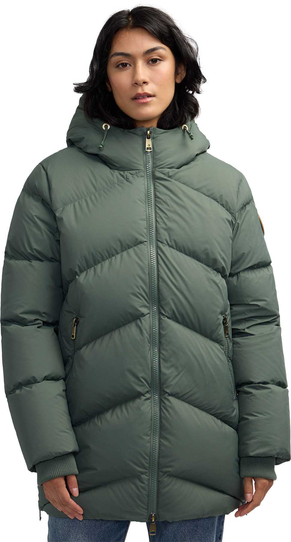 Image de produit pour Manteau matelassé à chevrons Fallon - Femme