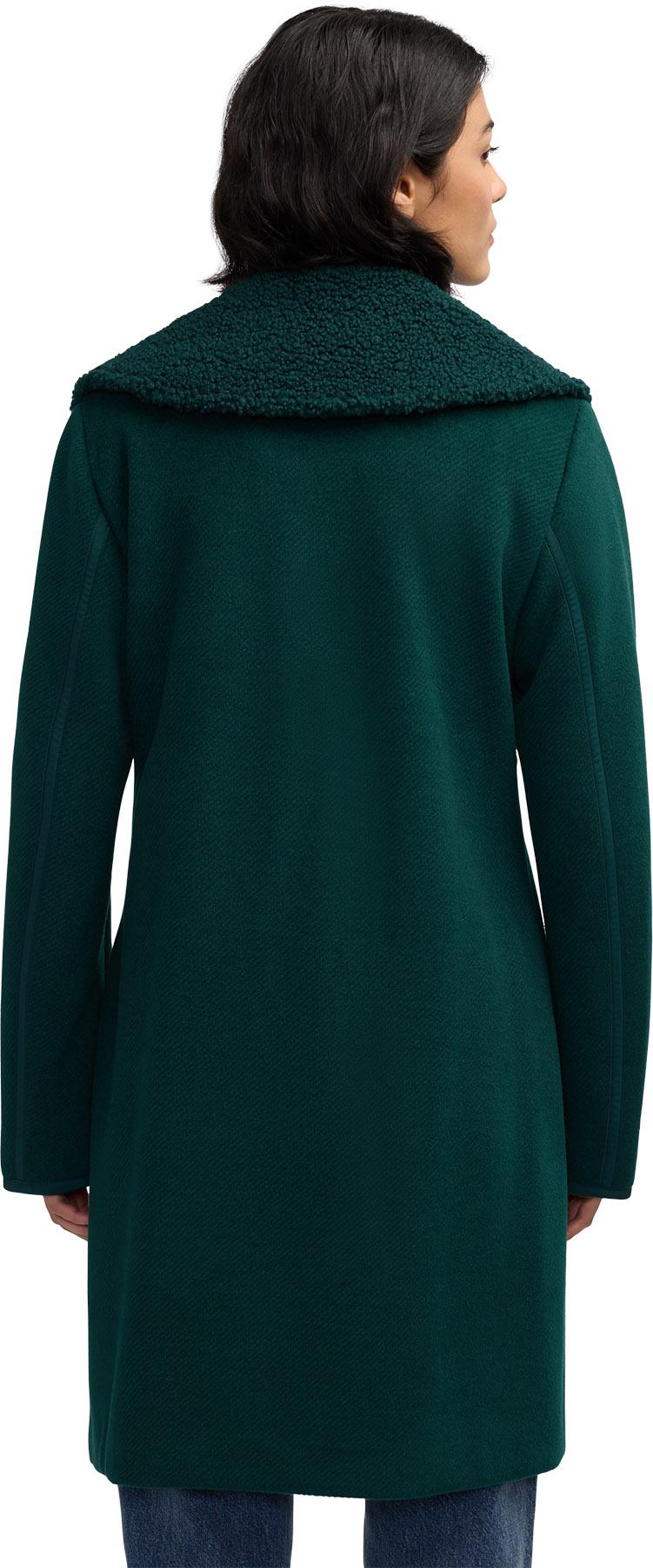 Product gallery image number 4 for product Runa Sherpa Collar Peacoat - Women's