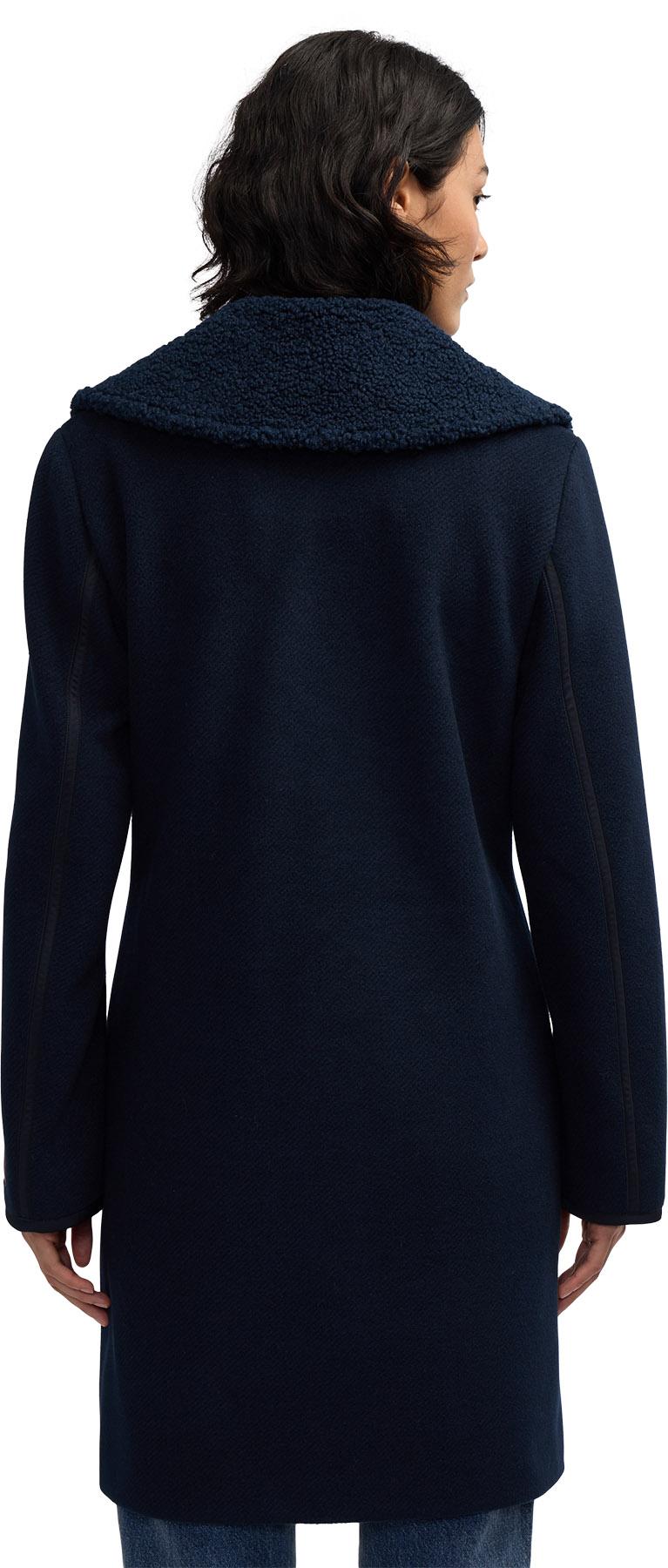 Product gallery image number 4 for product Runa Sherpa Collar Peacoat - Women's