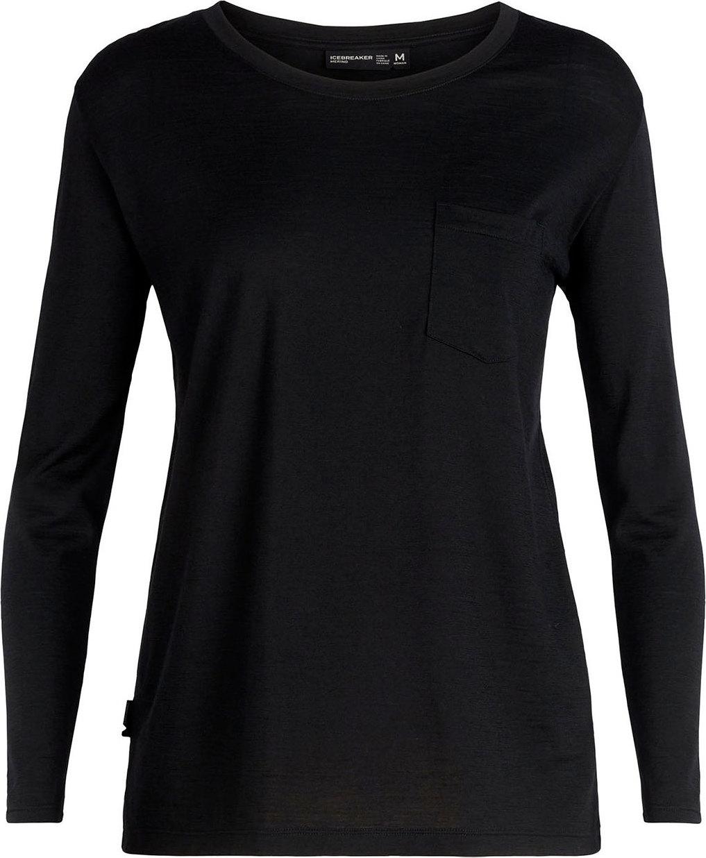 Product gallery image number 1 for product Tech Lite Long Sleeve Pocket Crewe - TABI Collection - Women's