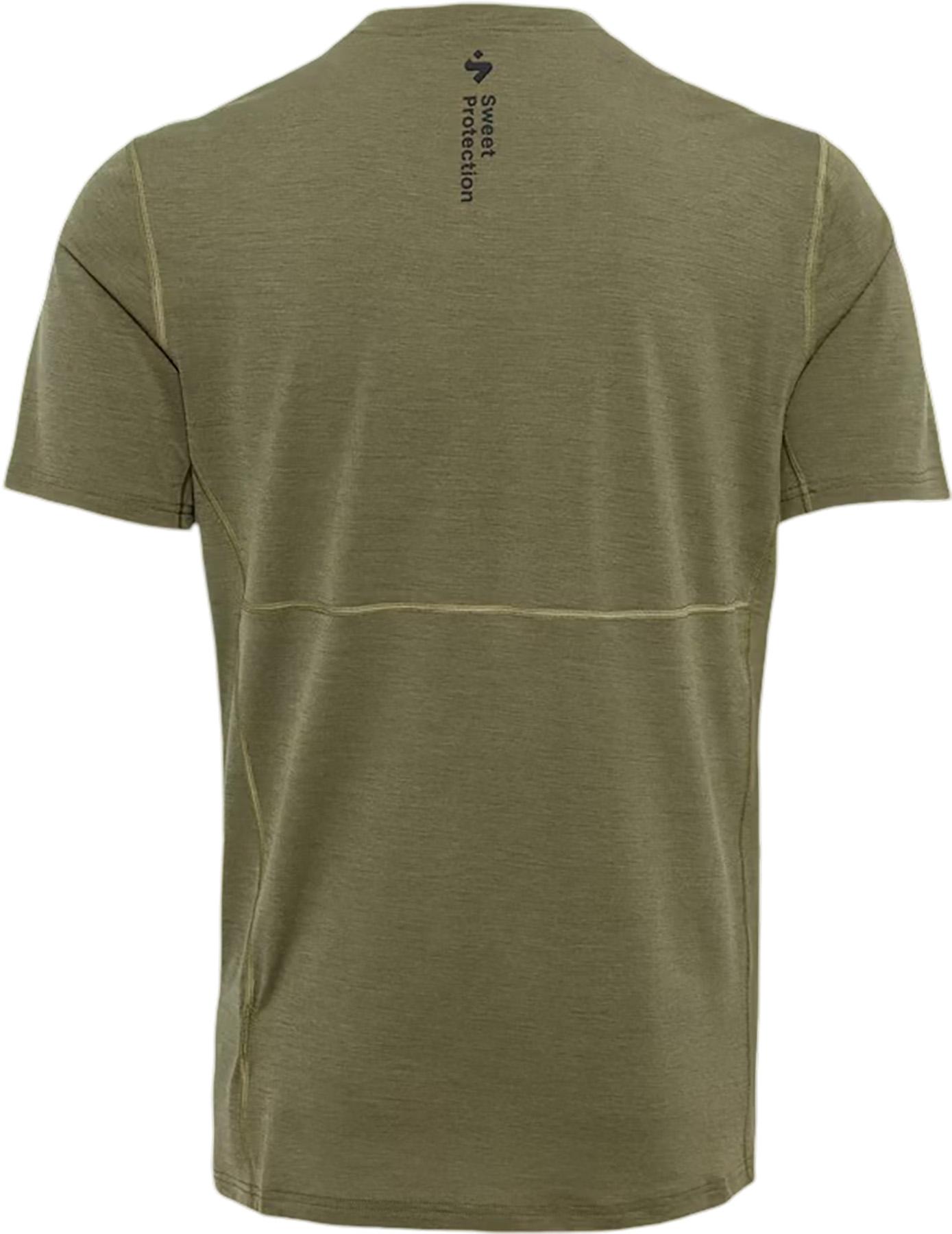 Numéro de l'image de la galerie de produits 5 pour le produit Maillot à manches courtes en laine mérinos Hunter - Homme