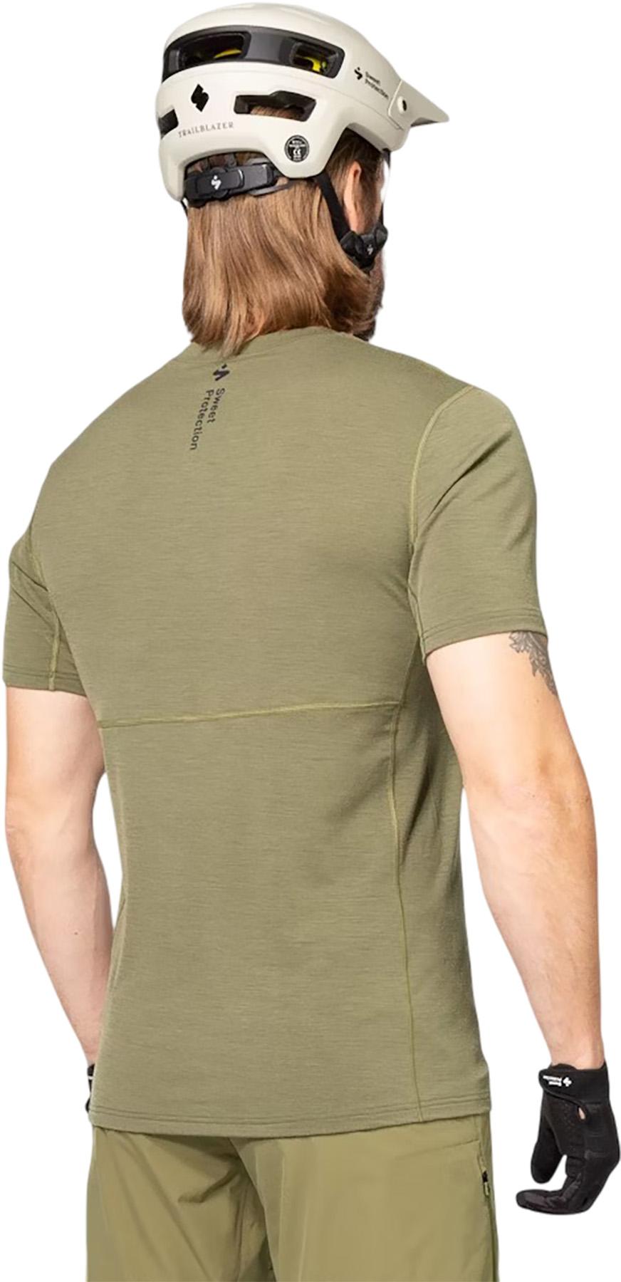 Numéro de l'image de la galerie de produits 2 pour le produit Maillot à manches courtes en laine mérinos Hunter - Homme