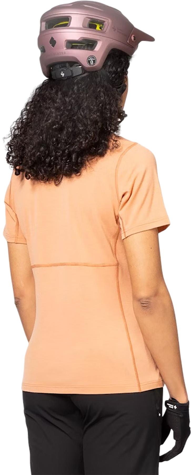 Numéro de l'image de la galerie de produits 3 pour le produit Maillot à manches courtes en laine mérinos Hunter - Femme