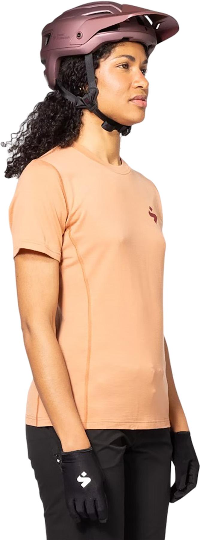 Numéro de l'image de la galerie de produits 5 pour le produit Maillot à manches courtes en laine mérinos Hunter - Femme