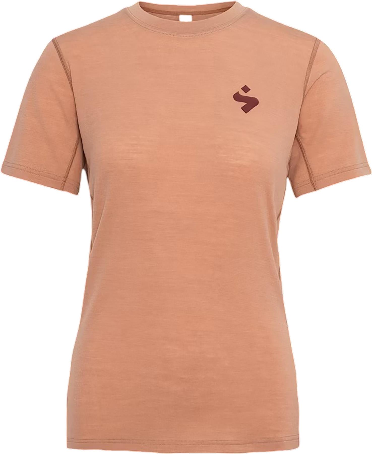 Numéro de l'image de la galerie de produits 1 pour le produit Maillot à manches courtes en laine mérinos Hunter - Femme
