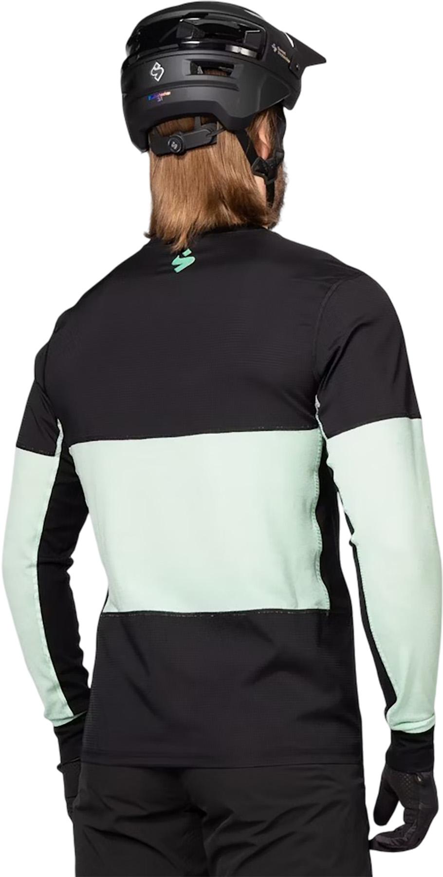 Numéro de l'image de la galerie de produits 3 pour le produit Maillot à manches longues hybride en laine mérinos Hunter - Homme