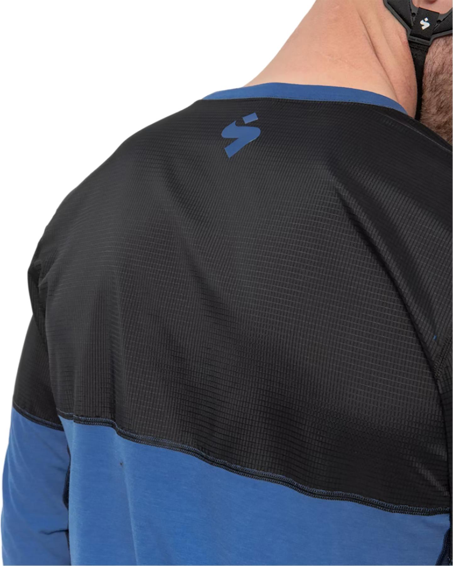 Product gallery image number 4 for product Hunter Merino Hybrid Long Sleeve Jersey - Men's