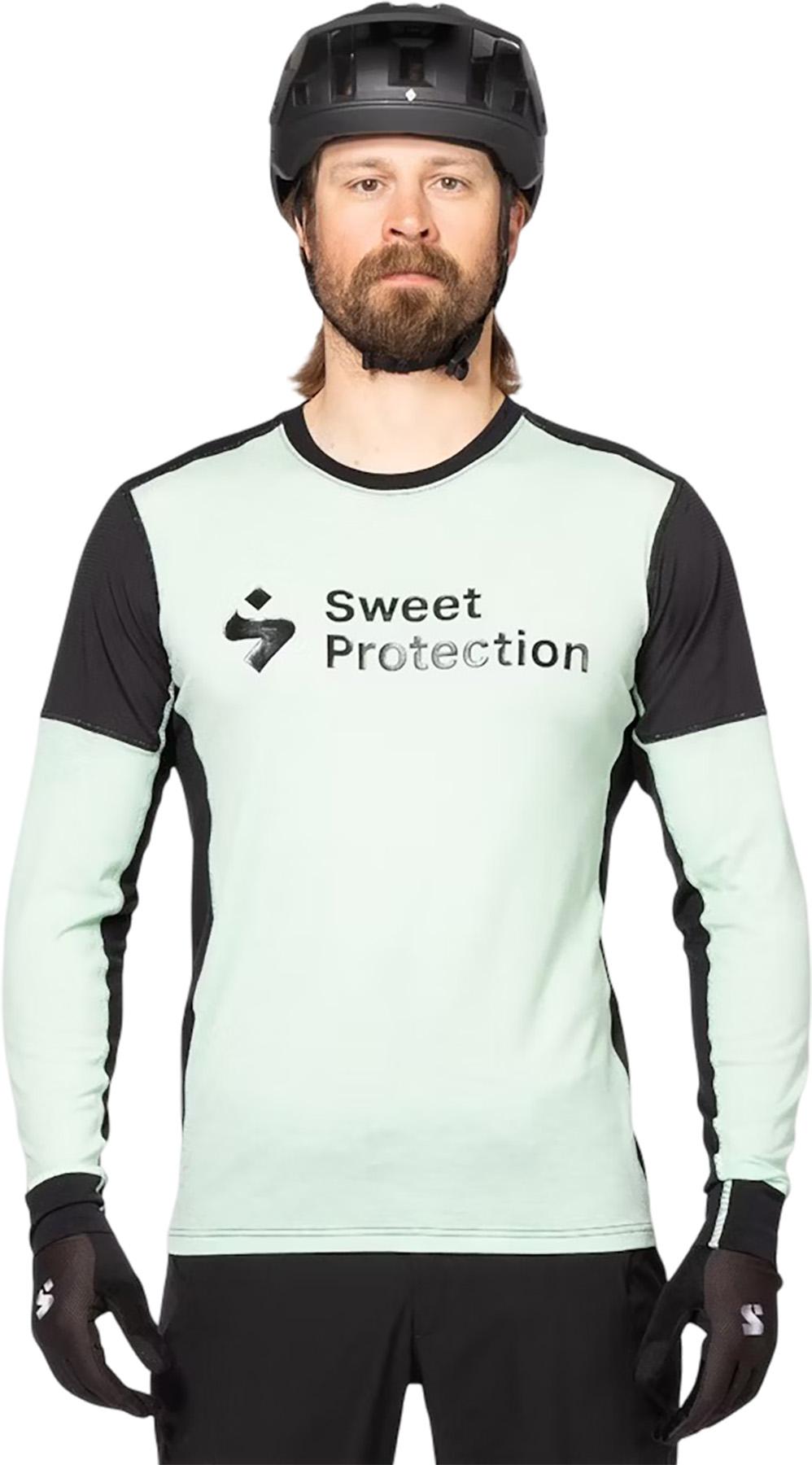 Numéro de l'image de la galerie de produits 4 pour le produit Maillot à manches longues hybride en laine mérinos Hunter - Homme