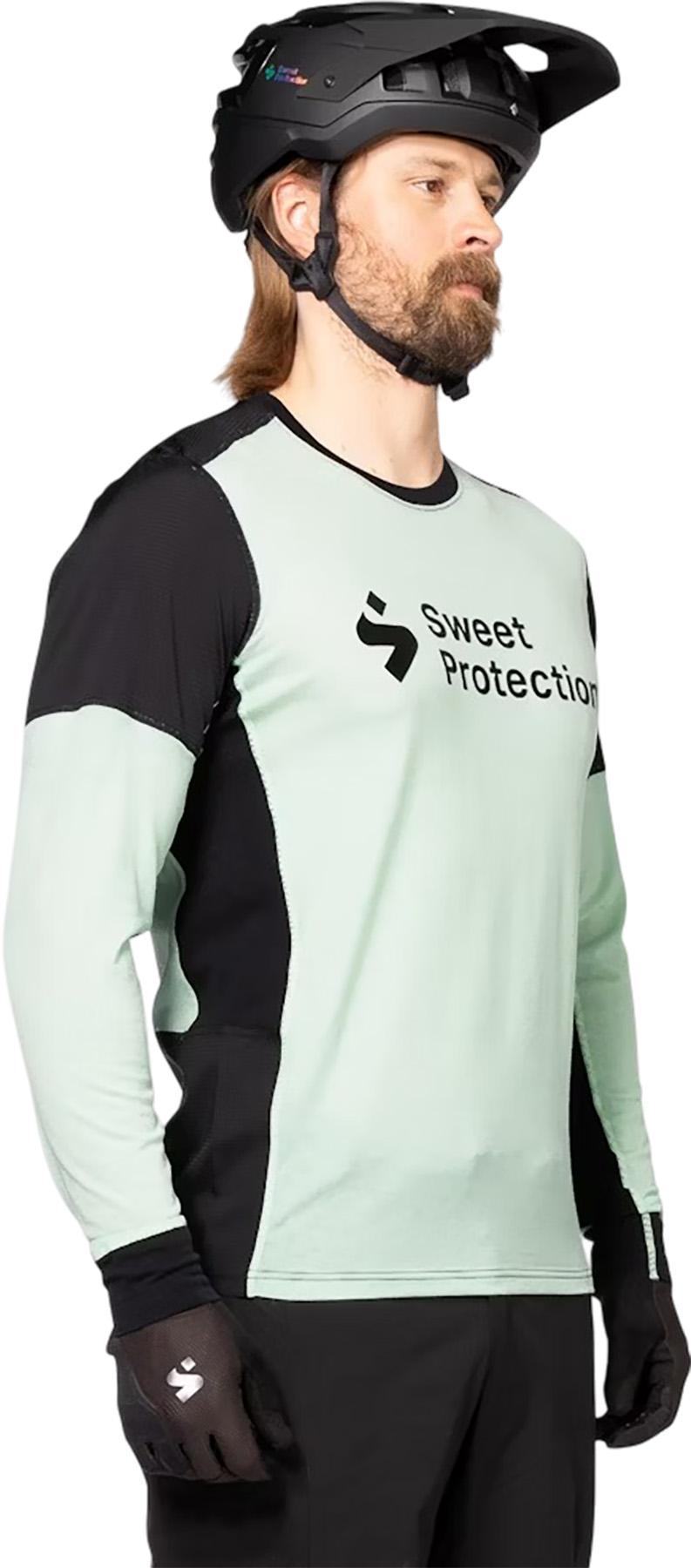 Numéro de l'image de la galerie de produits 5 pour le produit Maillot à manches longues hybride en laine mérinos Hunter - Homme