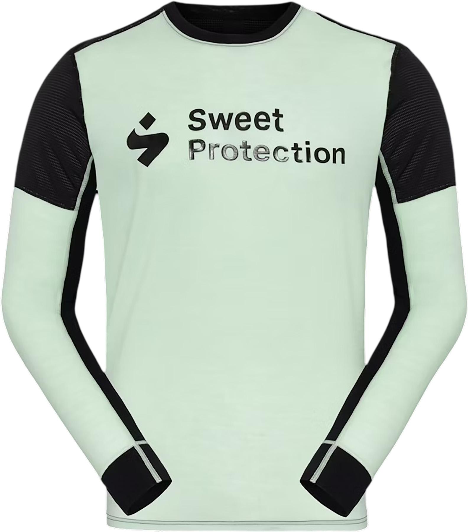 Image de produit pour Maillot à manches longues hybride en laine mérinos Hunter - Homme