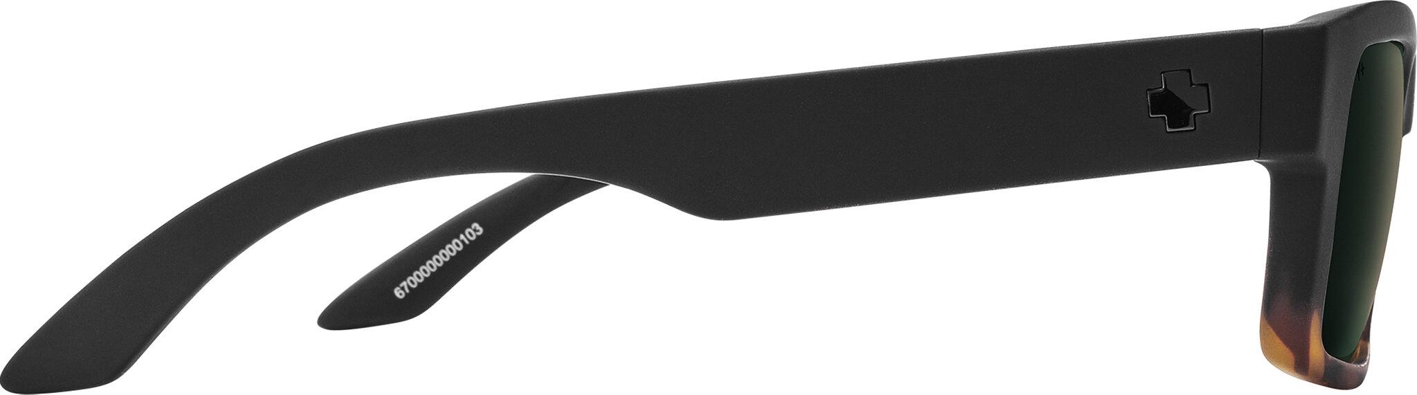 Product gallery image number 5 for product Discord Lite Sunglasses - Soft Matte Black Tort Fade - Happy Gray Green Polar