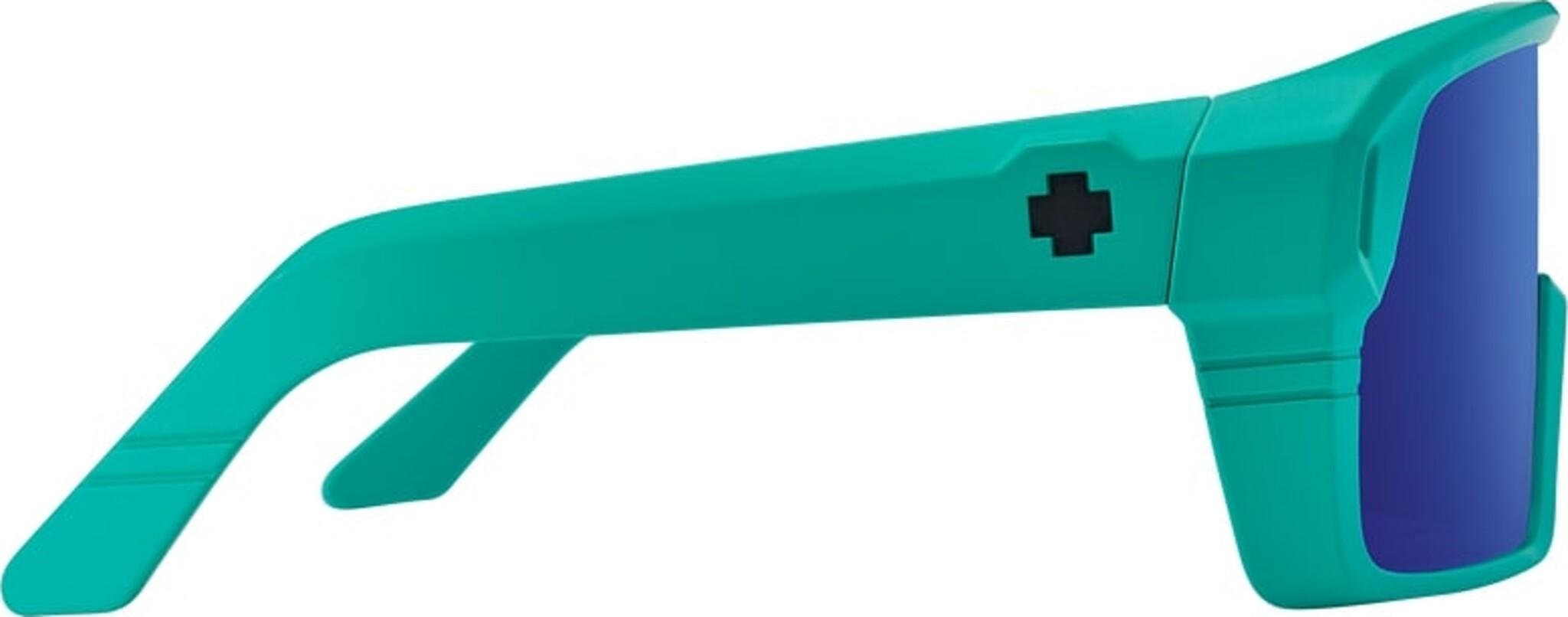 Product gallery image number 3 for product Monolith Sunglasses  - Matte Teal - Happy Gray Green Dark Blue Spectra Mirror
