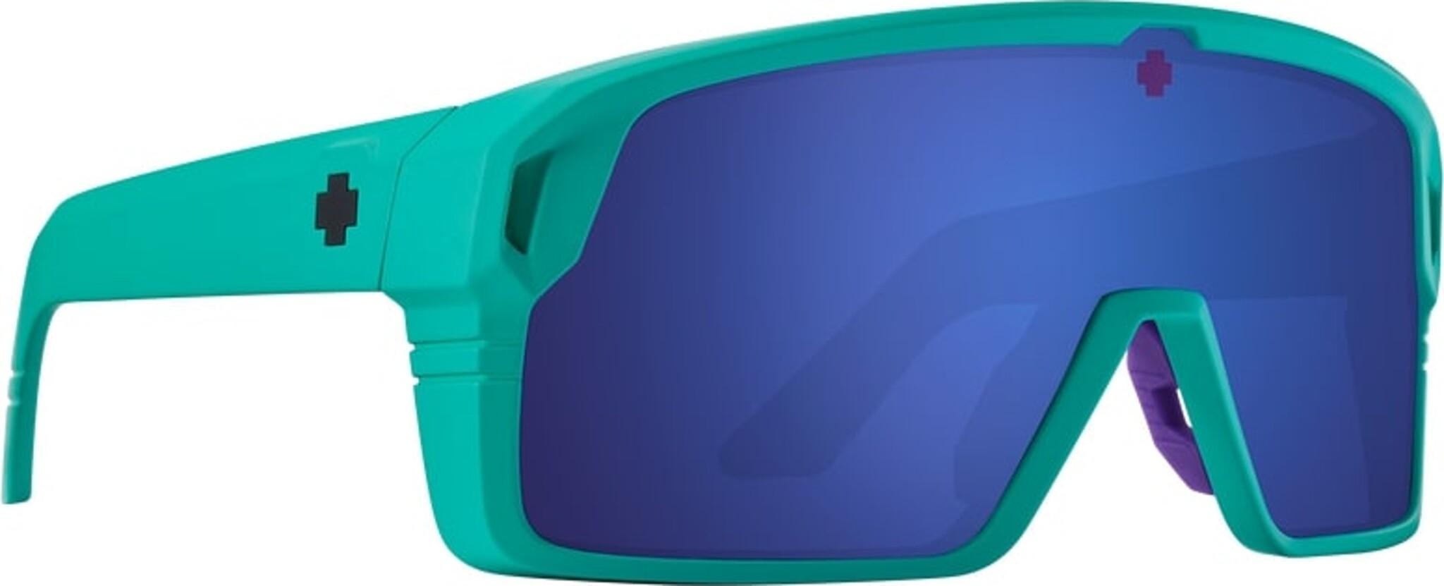 Product gallery image number 1 for product Monolith Sunglasses  - Matte Teal - Happy Gray Green Dark Blue Spectra Mirror