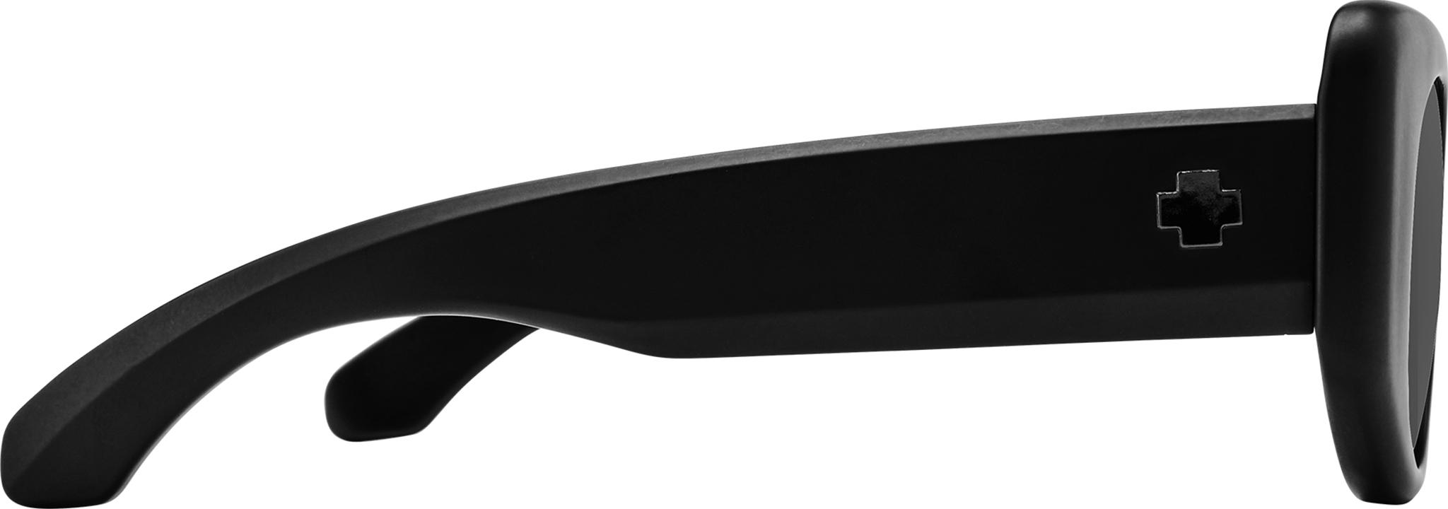 Product gallery image number 5 for product Hangout Sunglasses - Matte Black Frame - Gray Lens