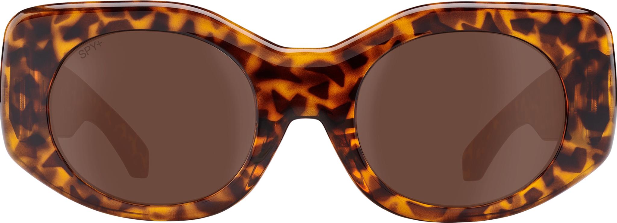 Product gallery image number 4 for product Hangout Sunglasses - Tort Frame - Brown Lens