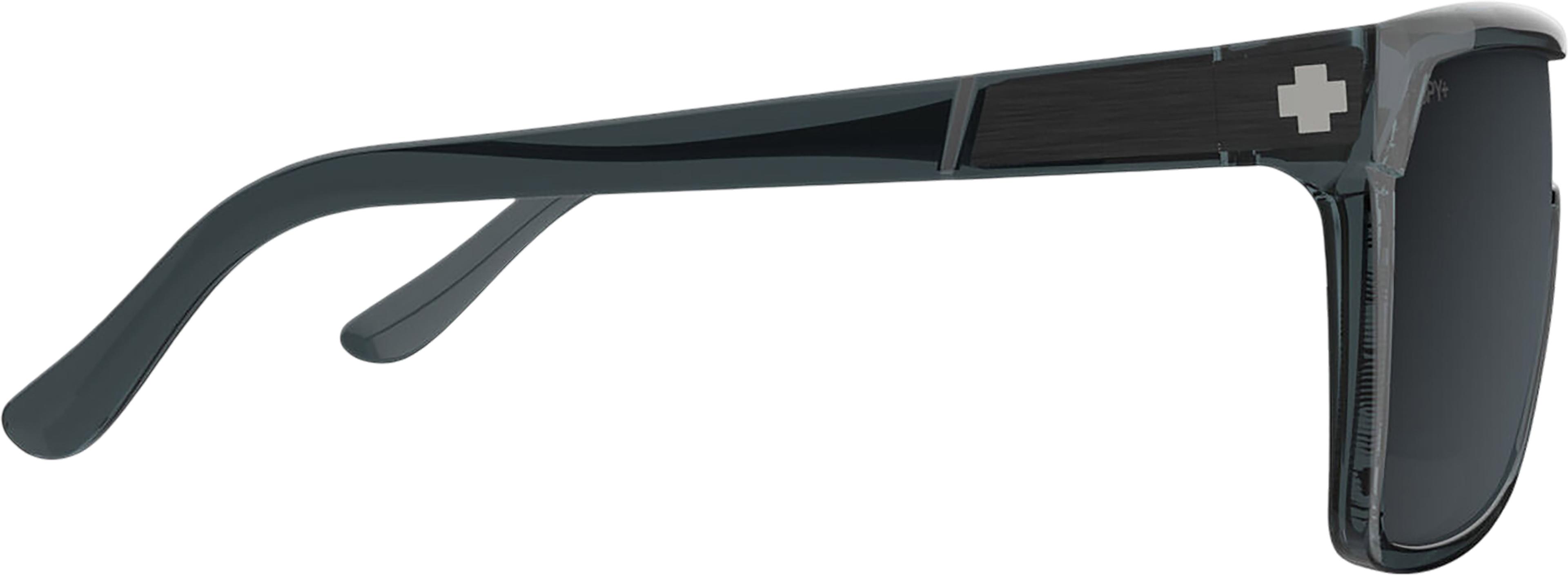 Product gallery image number 3 for product Flynn Translucent Gunmetal Sunglasses - Unisex