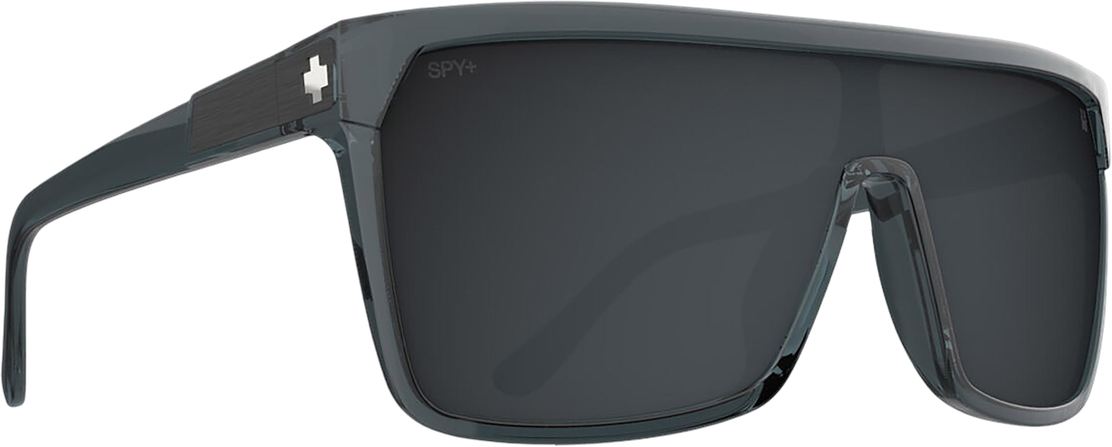 Product image for Flynn Translucent Gunmetal Sunglasses - Unisex