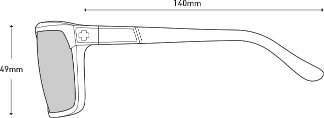 Product gallery image number 2 for product Flynn Sunglasses - Whitewall Frame - Hd Plus Gray Green With Light Blue Spectra lens