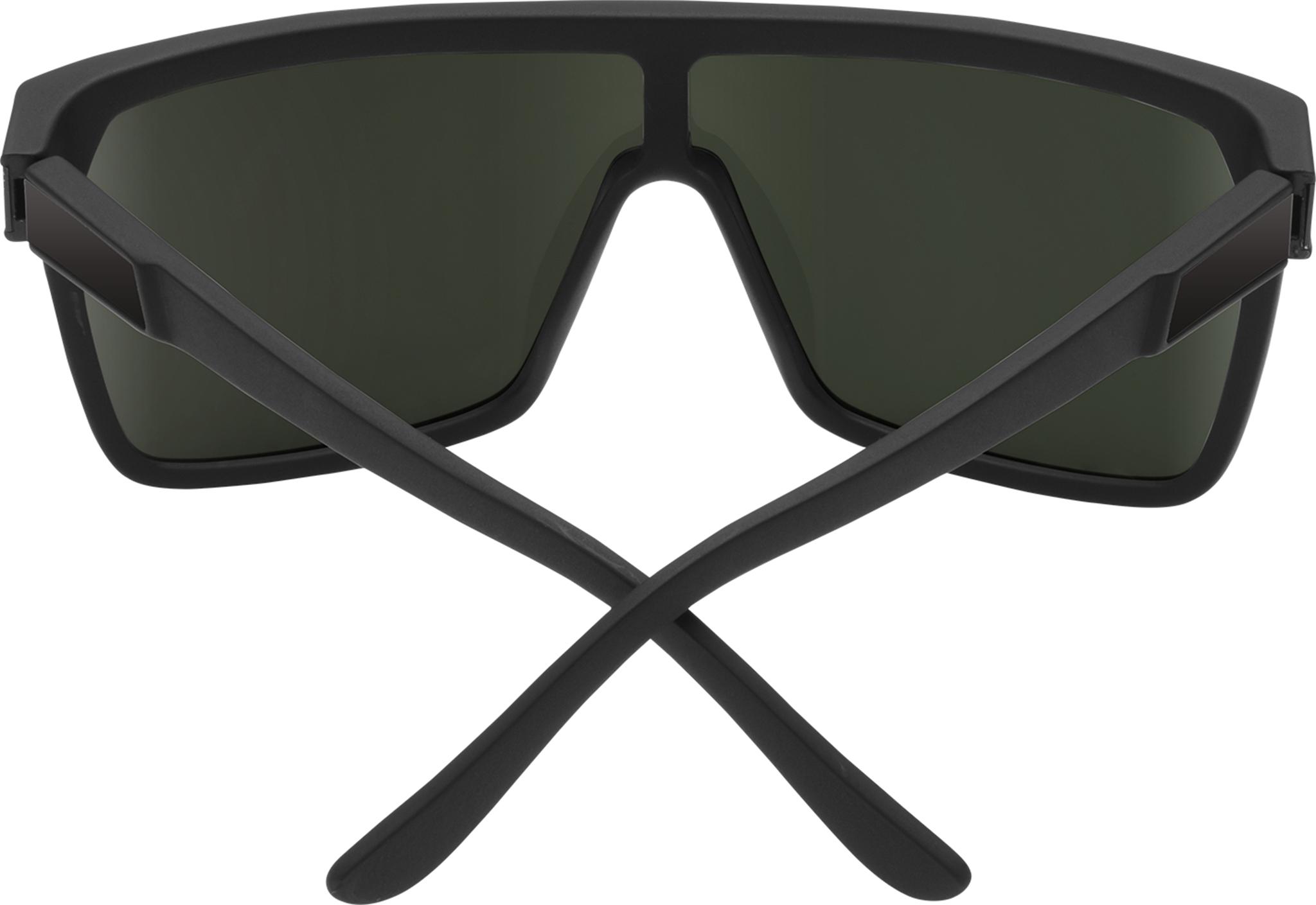 Product gallery image number 2 for product Flynn Sunglasses - Soft Matte Black Frame - Happy Gray Green Lens