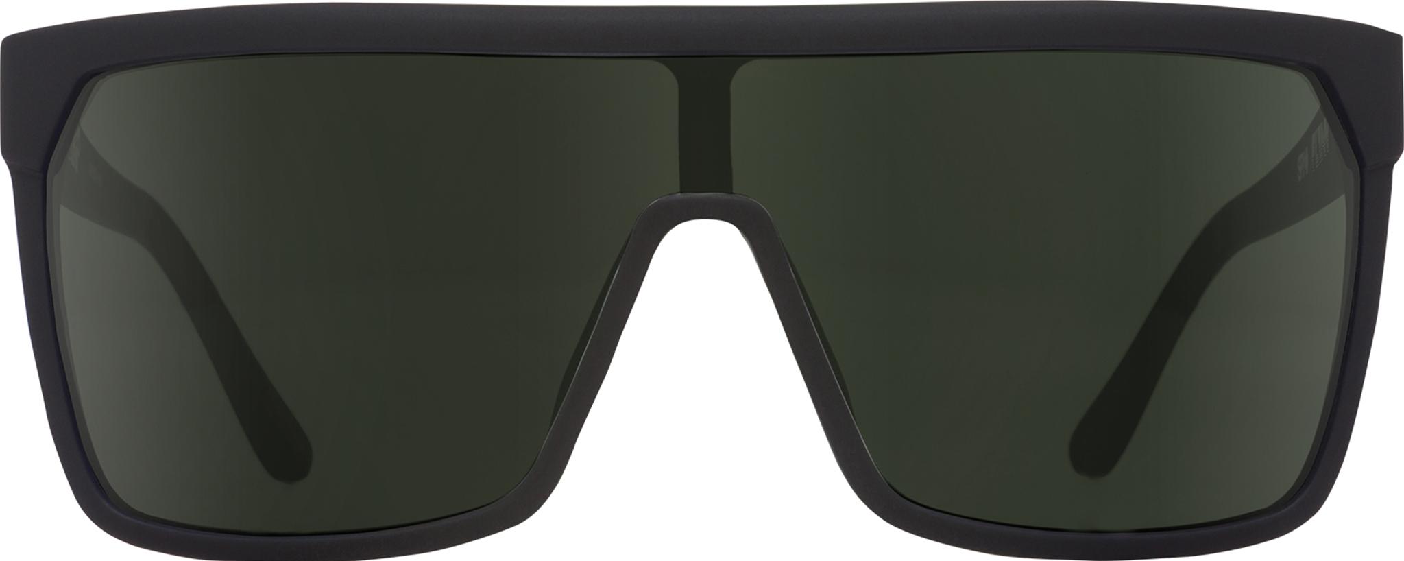 Product gallery image number 3 for product Flynn Sunglasses - Soft Matte Black Frame - Happy Gray Green Lens
