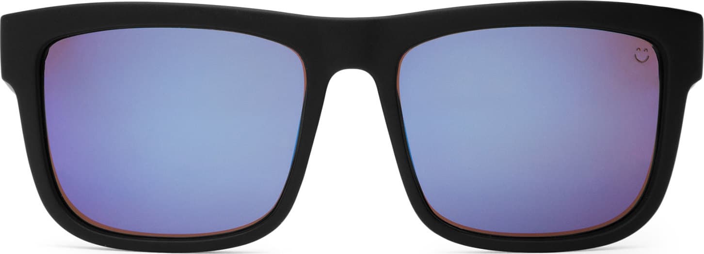 Product gallery image number 3 for product Discord Sunglasses - Matte Black - Happy Bronze Polarised with Blue Spectra Lens