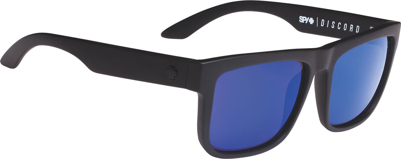 Product gallery image number 1 for product Discord Sunglasses - Matte Black - Happy Bronze Polarised with Blue Spectra Lens