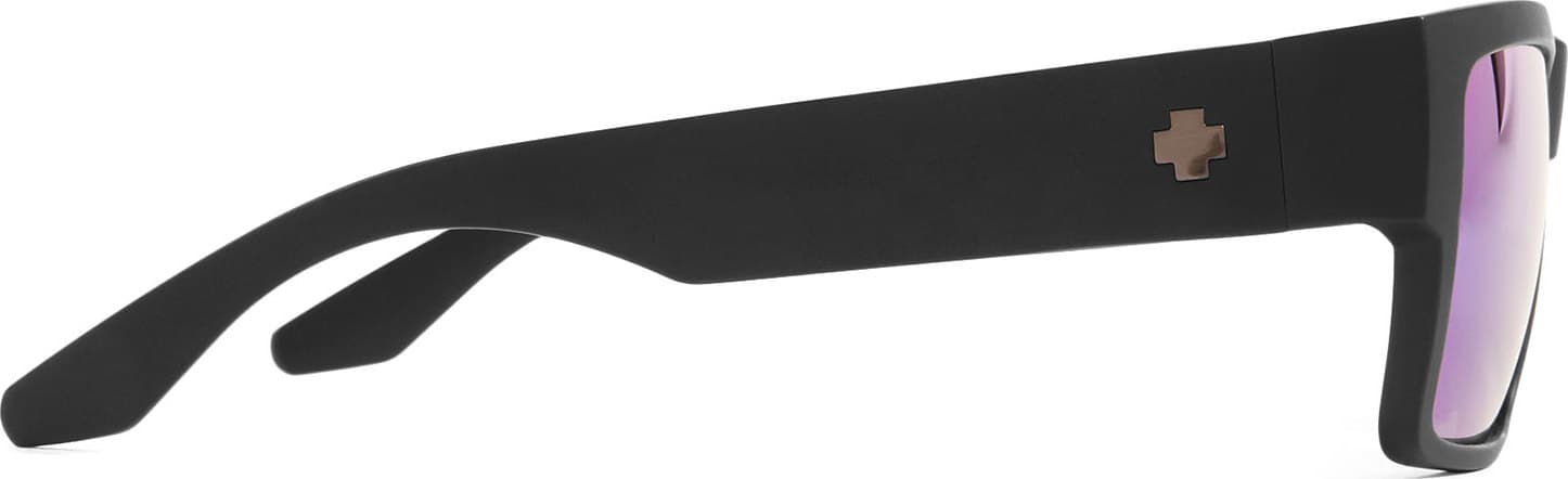 Product gallery image number 2 for product Cyrus Sunglasses - Matte Black Frame - Happy Bronze Polarised with Green Spectra Lens - Men's