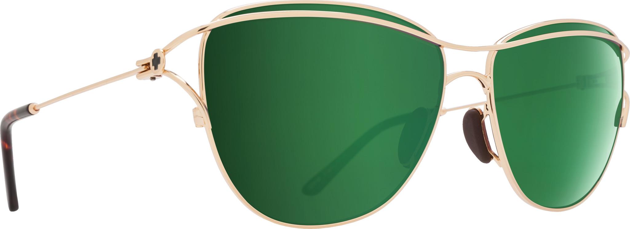 Product gallery image number 1 for product Marina Sunglasses - Gold Frame - Happy Bronze with Emerald Spectra Lens - Unisex