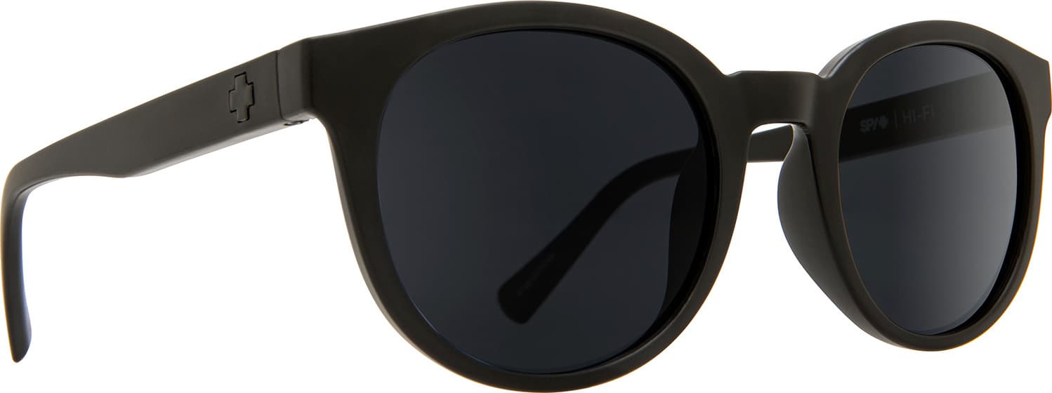 Product gallery image number 1 for product Hi-Fi Sunglasses - Matte Black Frame - Gray Lens