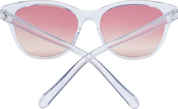 Product gallery image number 7 for product Spritzer Sunglasses - Clear Frame - Pink Sunset Fade Lens