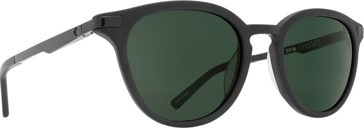 Numéro de l'image de la galerie de produits 1 pour le produit Lunettes de soleil Pismo - Monture Matte Black - Lentille Happy Gray Green - Unisexe