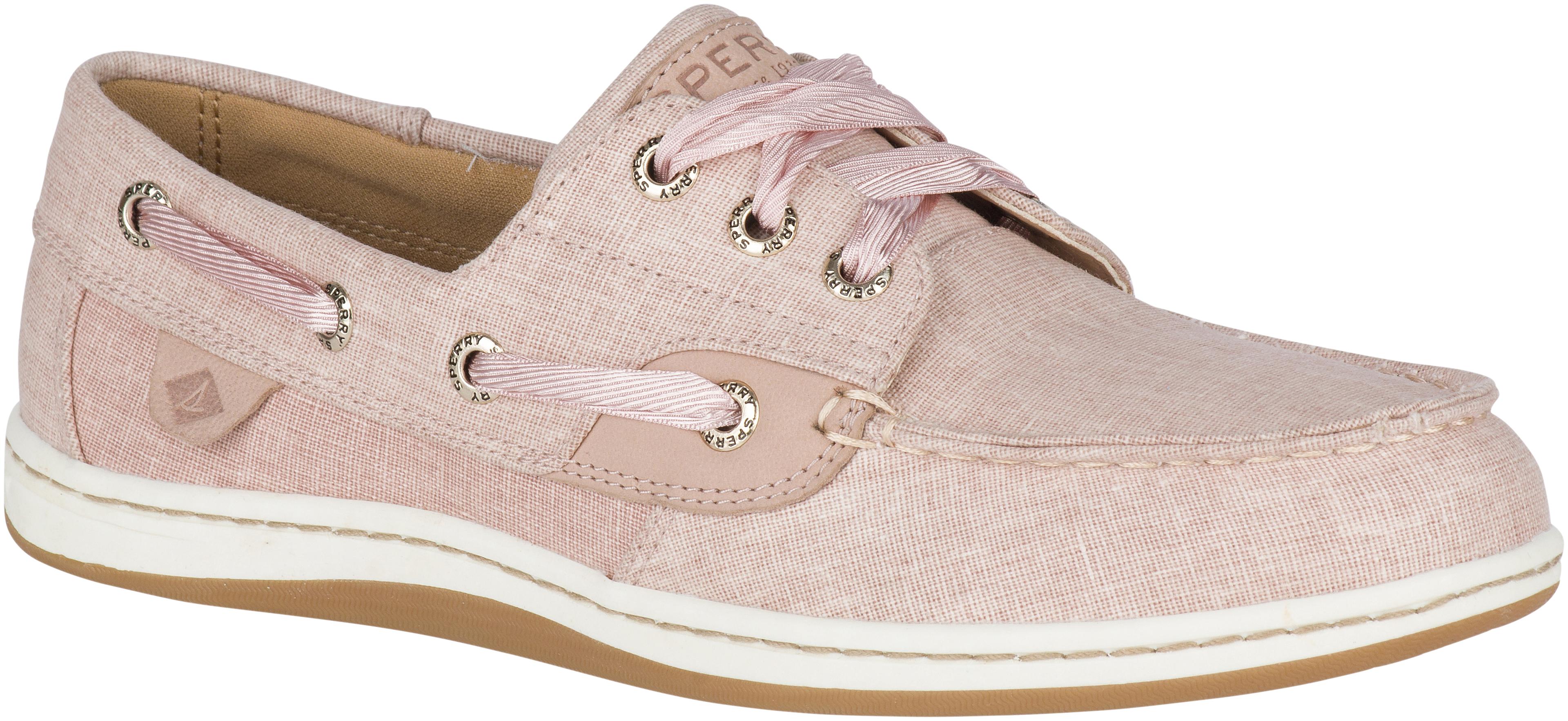 Product gallery image number 2 for product Songfish Linen Boat Shoes - Women's