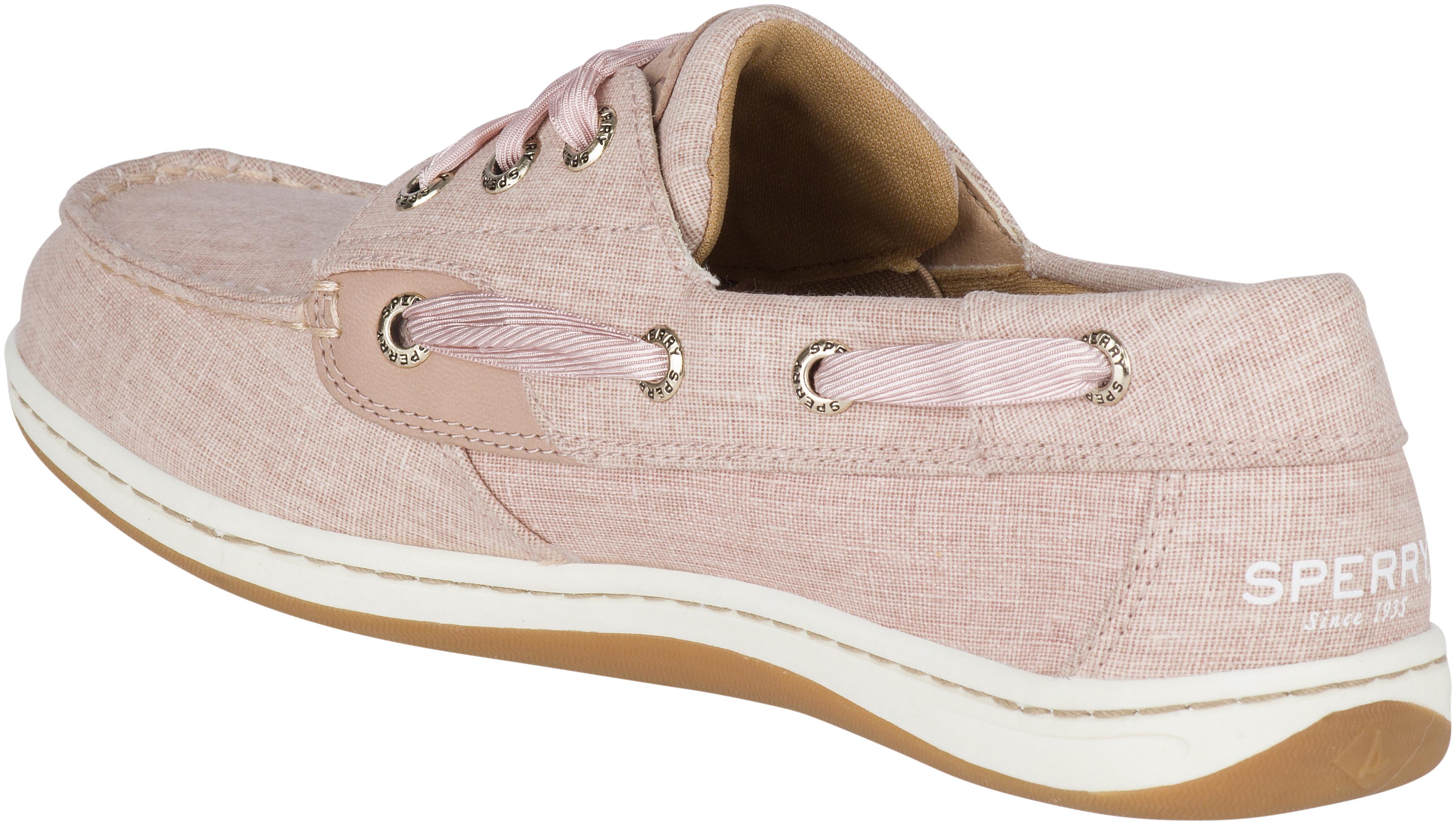 Product gallery image number 3 for product Songfish Linen Boat Shoes - Women's