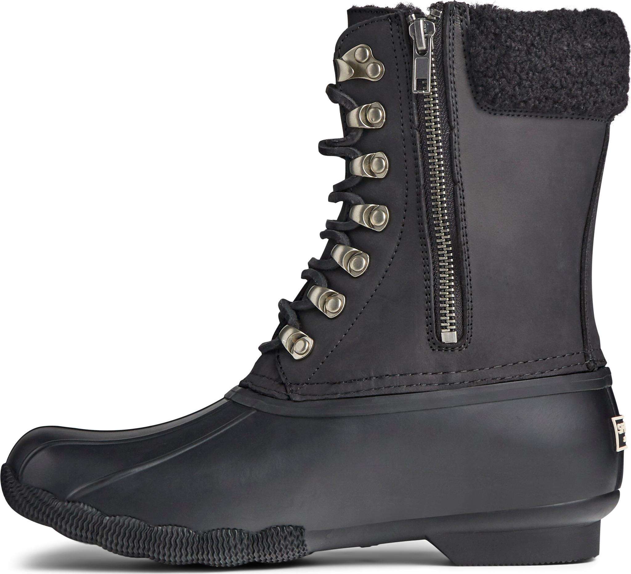 Product gallery image number 3 for product Saltwater Tall Leather Cozy Boots - Women's