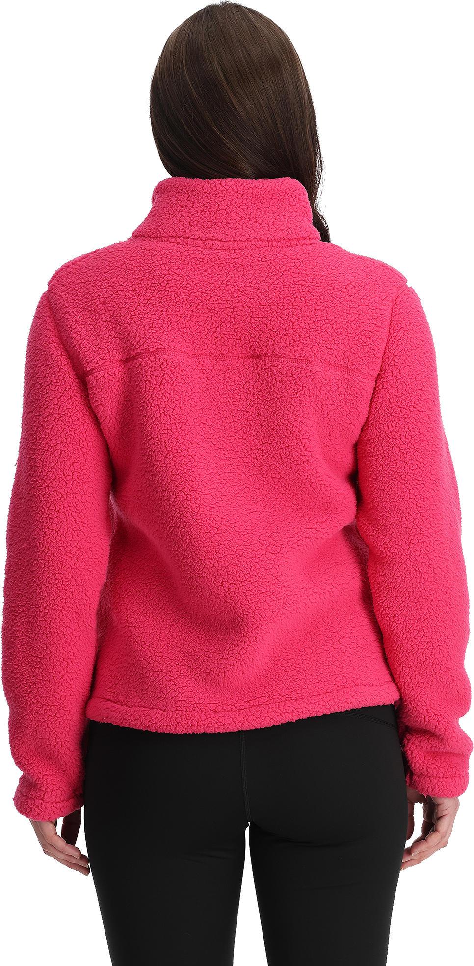 Numéro de l'image de la galerie de produits 4 pour le produit Manteau en molleton à poils longs Slope - Femme