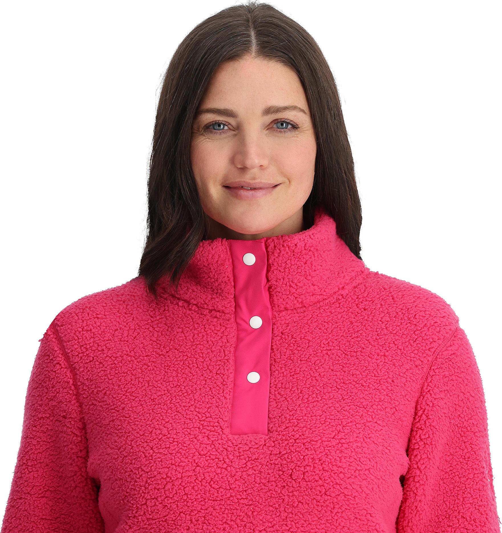 Numéro de l'image de la galerie de produits 2 pour le produit Manteau en molleton à poils longs Slope - Femme