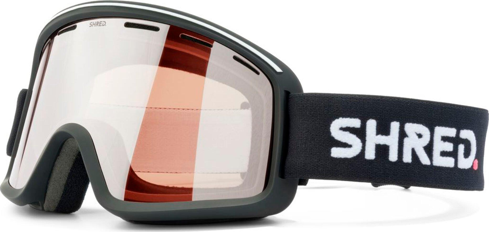 Product gallery image number 1 for product Monocle Black Low Light Silver Goggles