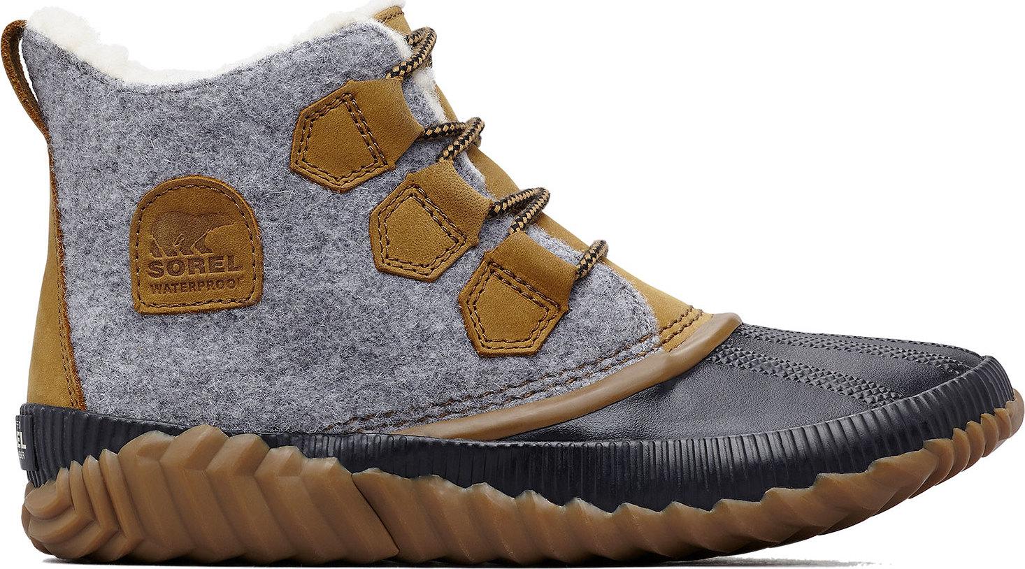 Product gallery image number 1 for product Out N About Plus Leather and felt textile Boots - Women's