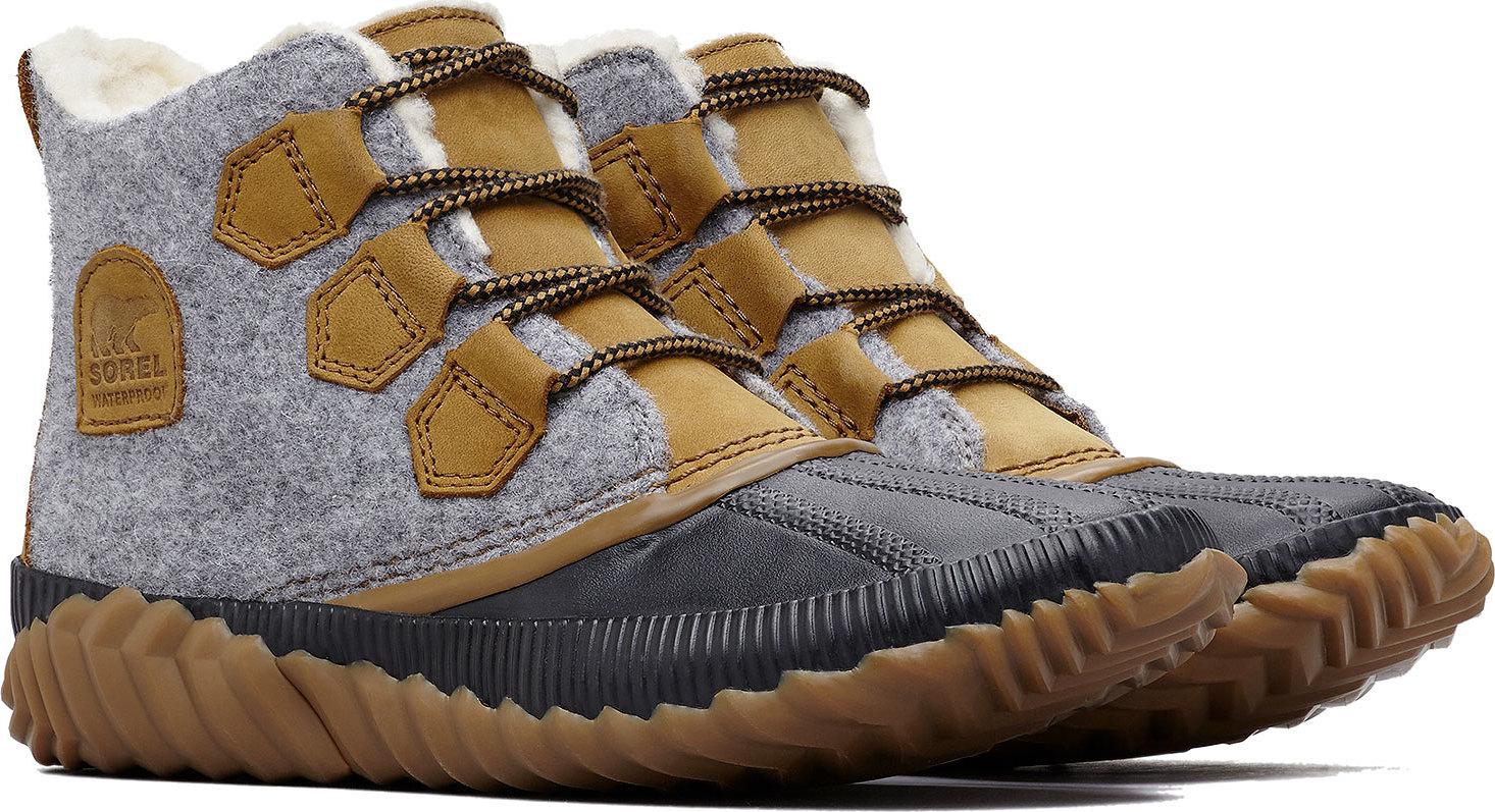 Product gallery image number 6 for product Out N About Plus Leather and felt textile Boots - Women's