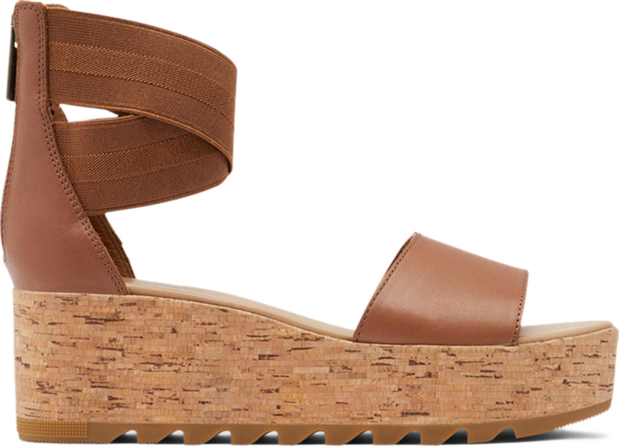 Product gallery image number 1 for product Cameron Flatform Ankle Strap Wedge Sandals - Women's