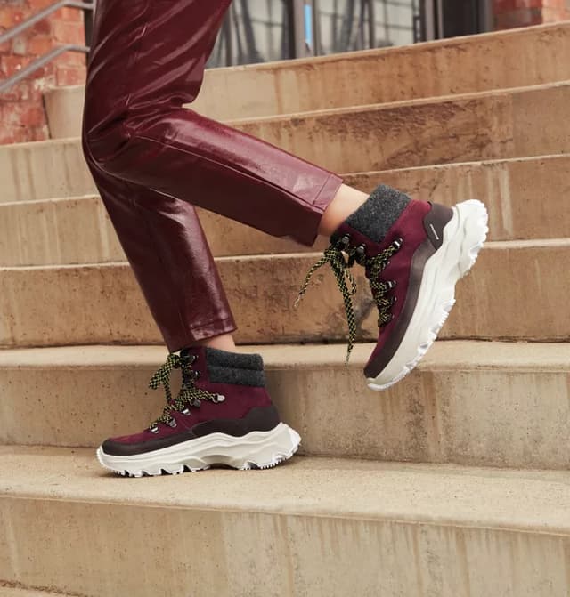 Sorel Women's Kinetic Breakthru Conquest Waterproof Boot - Nova Sand, Stone Green - Size 8 Sorel Women\u0027s Kinetic Breakthru Tech Lace Sneaker | Sherper\u0027s