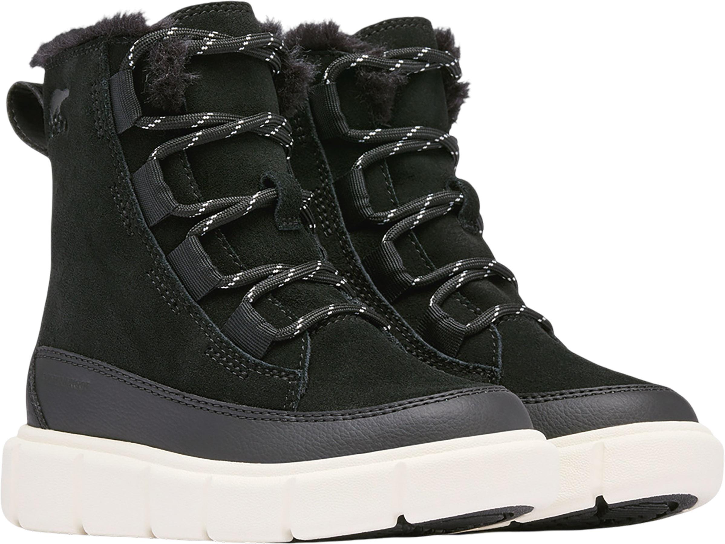 Product gallery image number 5 for product Sorel Explorer III Lace Waterproof Boots - Kids
