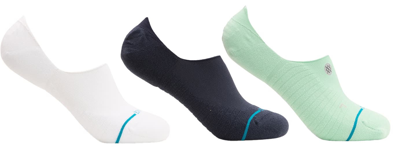 Product image for Light Performance No Show 3 Pack Socks - Unisex