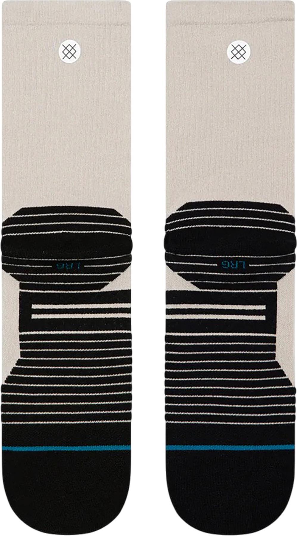 Product gallery image number 2 for product Run Light Ribbed Crew Socks - Unisex