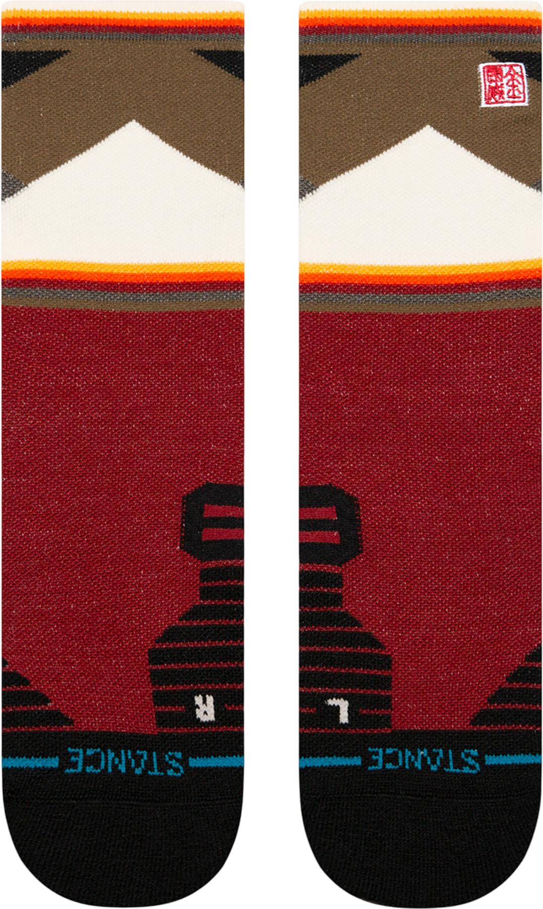 Numéro de l'image de la galerie de produits 2 pour le produit Chaussettes mi-mollet en laine Jimmy Chin X Stance - Unisexe