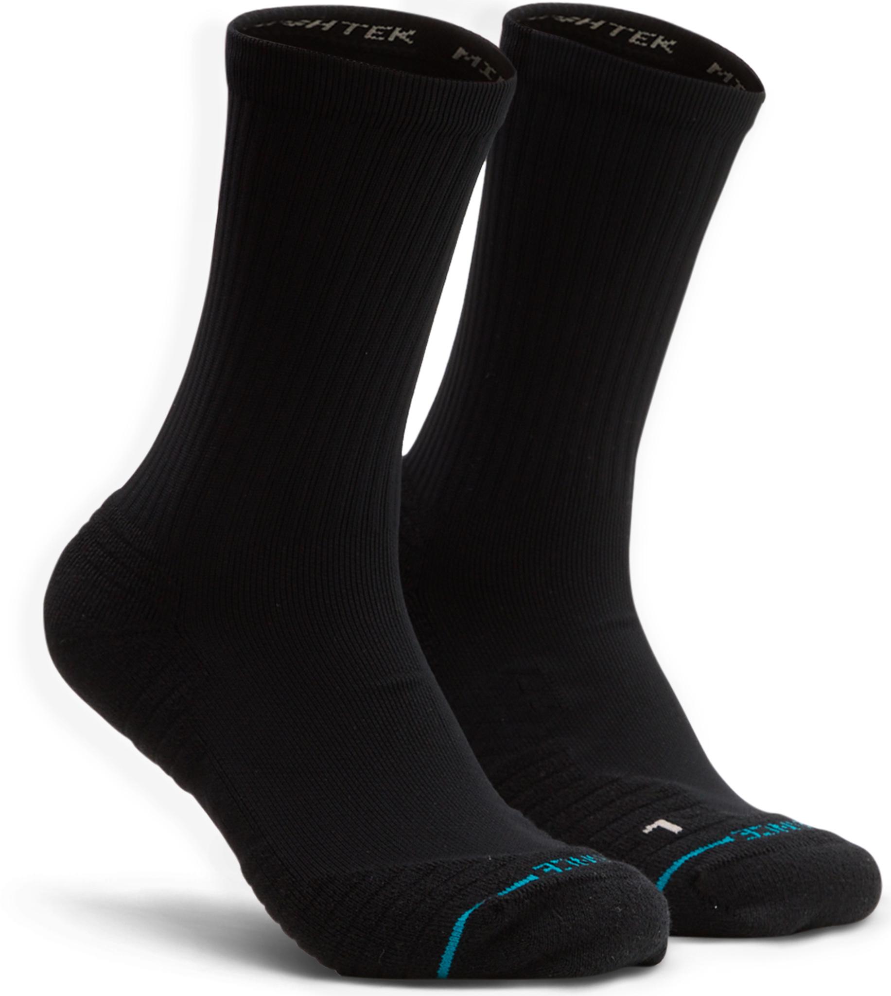 Product image for Icon Mid Solid Ribbed Crew Socks - Unisex