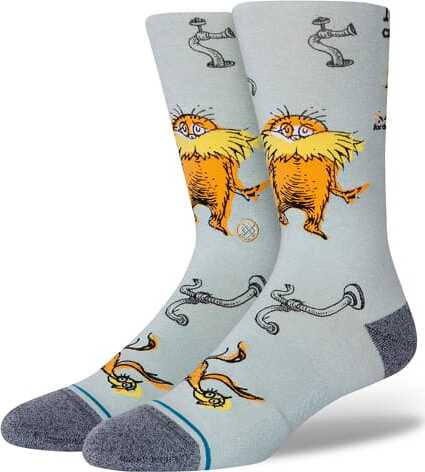 Product gallery image number 1 for product The Lorax Socks - Unisex