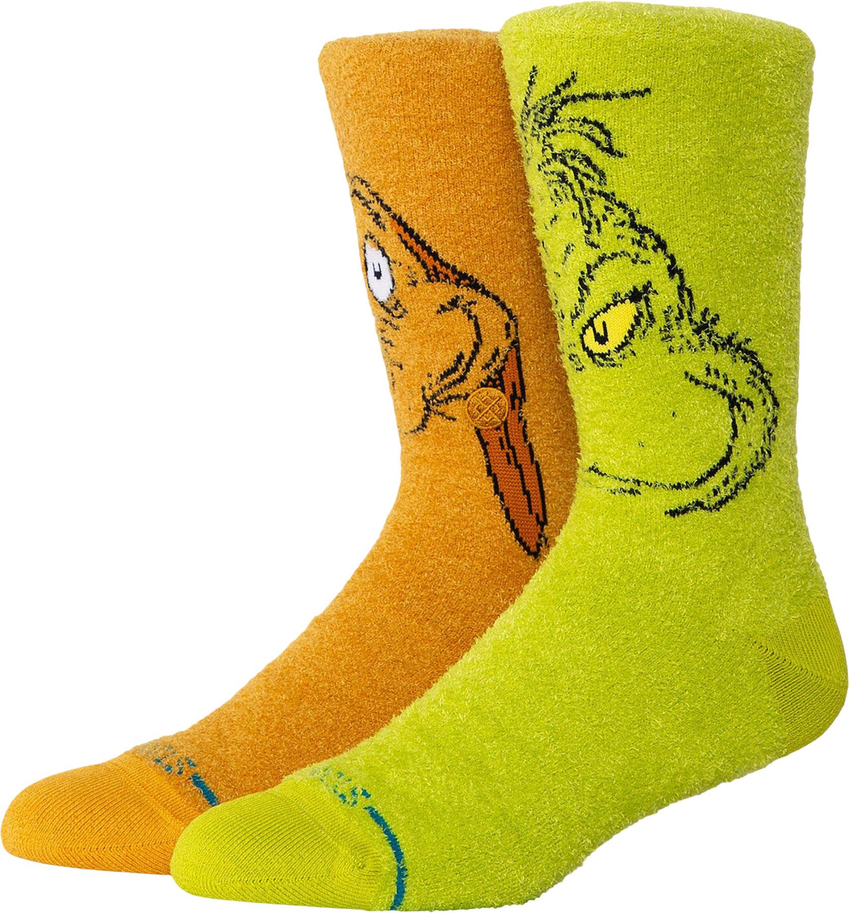 Product gallery image number 1 for product The Grinch X Stance Grinch and Max Crew Socks - Unisex