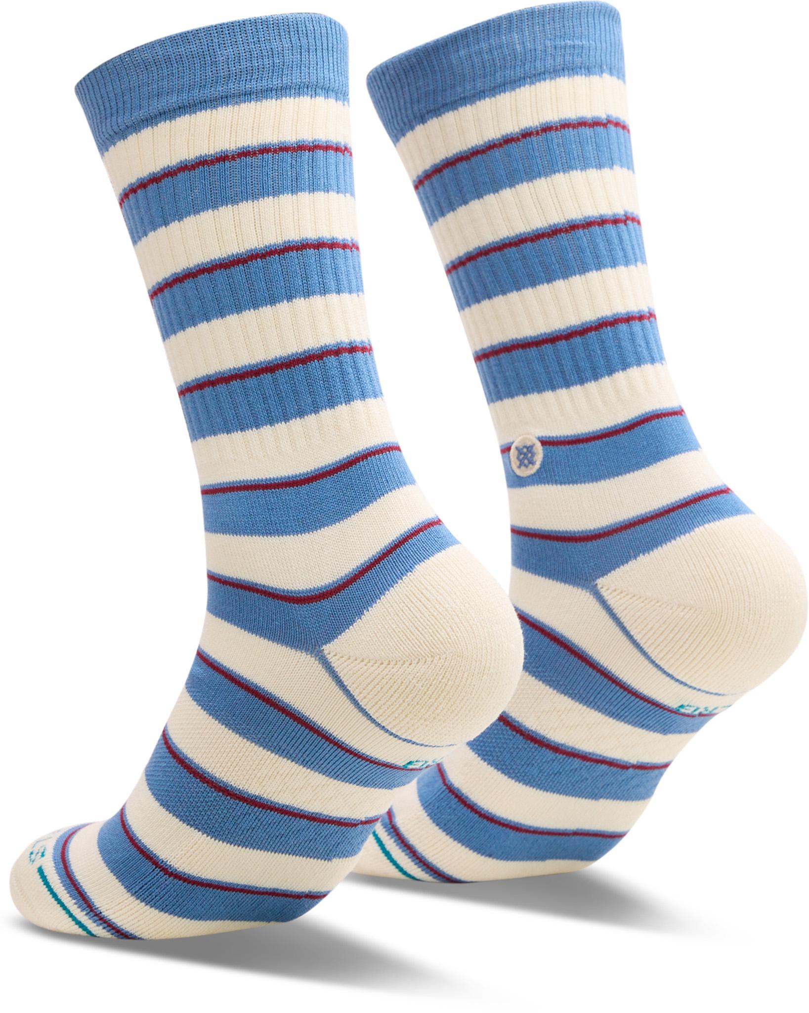 Product gallery image number 2 for product Striped It Crew Socks - Men's